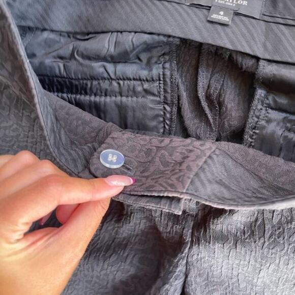 Ann Taylor Black Slim Ankle Dress Pants - Picture 3 of 10